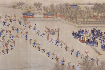 How Did the Qing Imperial Court Celebrate in the Depths of Winter?